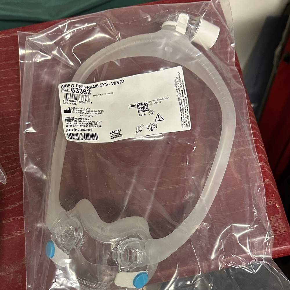 Resmed AirFit F30i Standard Frame - for Full-Face CPAP Mask - Replacement - Wide